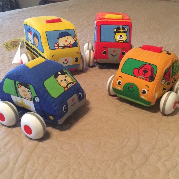 melissa and doug soft cars